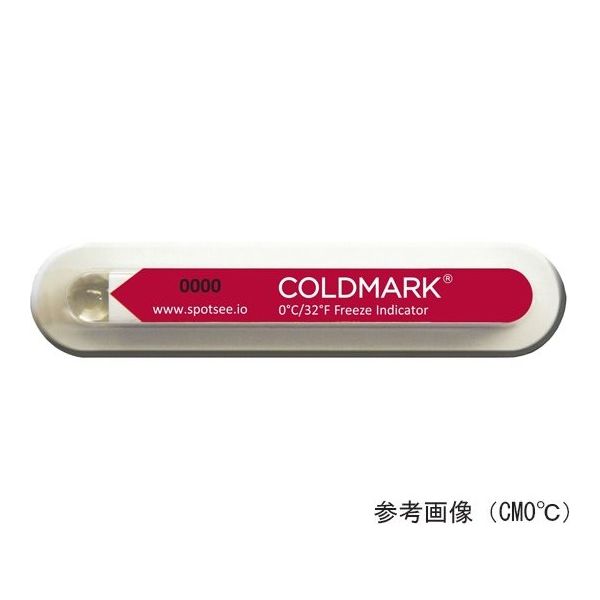 アイピー技研 温度降下検知ラベル コールドマーク CM0°C 10枚入 65-1845-24 1ケース(10枚)（直送品）