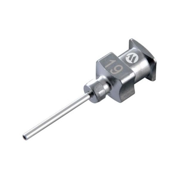 武蔵エンジニアリング 金属ニードル(0.72×1.08×13mm) 10本入り SNA-19G-B 1パック(10本) 61-2816-04（直送品）