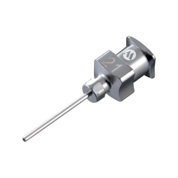 武蔵エンジニアリング 金属ニードル(0.52×0.82×13mm) 10本入り SNA-21G-B 1パック(10本) 61-2816-05（直送品）