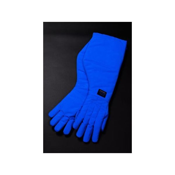 アイシス クライオグローブ(R)生活防水ブルーショルダータイプ M 全長63cm TS-SHM 1双 65-6892-78（直送品）