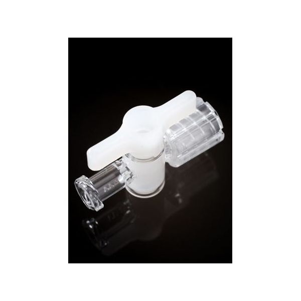 アイシス ディスポ2方ルアーストップコック メスルアーハブ オスルアーロックリング 5個入 65-9641-17 1袋(5個)（直送品）