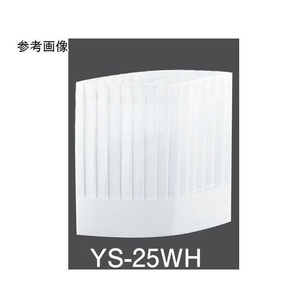 トーダイ クリーンハット角型(10枚入)200mm YS-20WH 1セット(10枚) 67-6899-75（直送品）