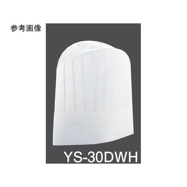 トーダイ クリーンハットドーム型(10枚入)250mm YS-25DWH 1セット(10枚) 67-6899-78（直送品）