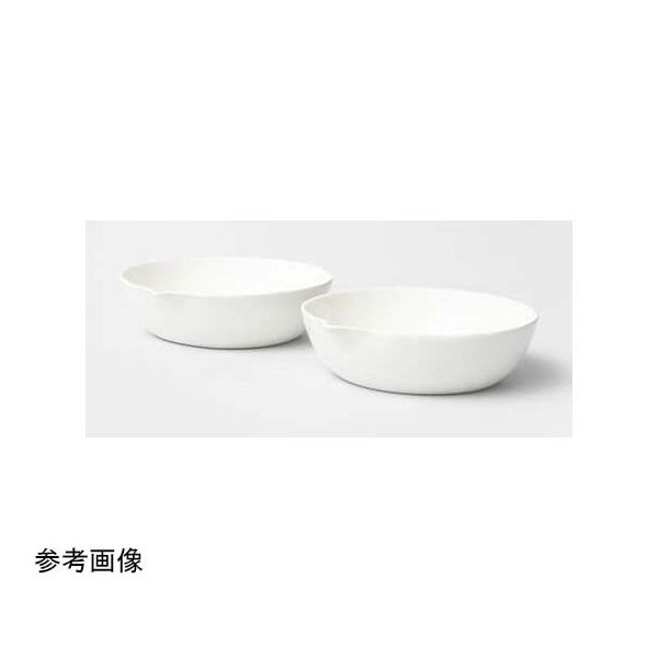 ユラボジャパン 蒸発皿(平底/磁製)φ160×40mm DF-150 1個 65-5674-20（直送品）