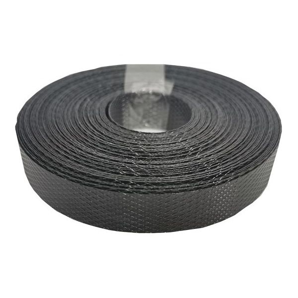 紺屋商事 PPバンド手仕事用 15mm×10m 黒 00321106 1巻 64-9605-93（直送品）