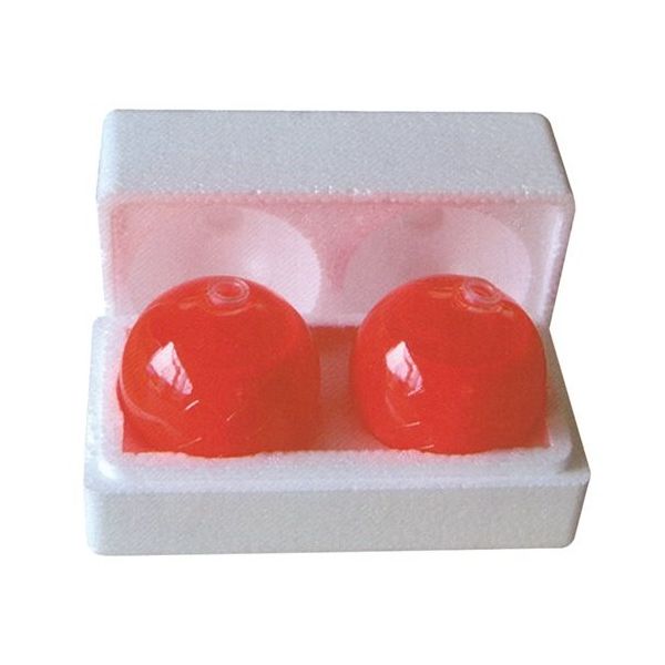 ジェイウィン スカットボール(カラーボール) 2個入 本番用 JSB-R2 1セット(2個) 63-7309-02（直送品）