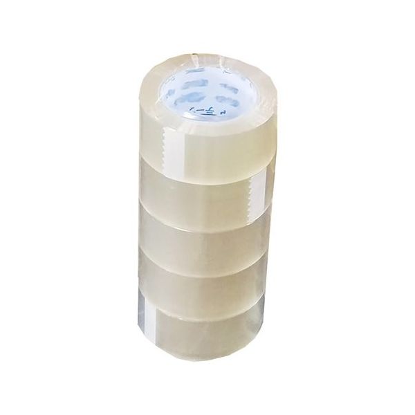 紺屋商事 OPPテープ(No110N) 総厚50μ 48mm×100m 透明 5巻入 01290111 1セット(5巻)（直送品）