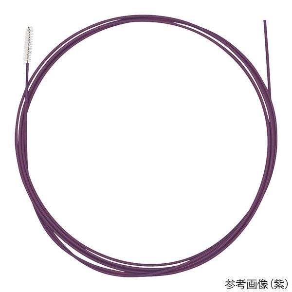 名優 内視鏡用円筒状ブラシ 黄(2300/Φ2.5×15mm)3本入 66-0012-15 1袋(3本)（直送品）