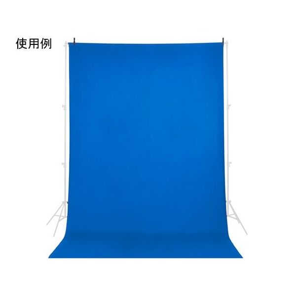 サンテック 背景布 S クロマキーブルー S802 1個 65-5713-95（直送品）