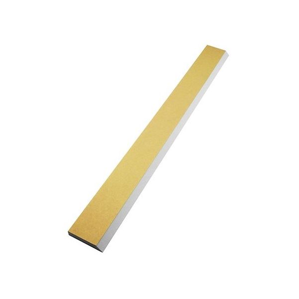 シーリングならし用ヘラ ならしヘラ のり付き テーパー加工 白 10mm×50mm×500mm 63-7935-85 1本（直送品）