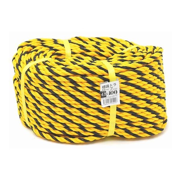 紺屋商事 標識トラロープ #12×100m 00720042 1巻 64-9607-98（直送品）