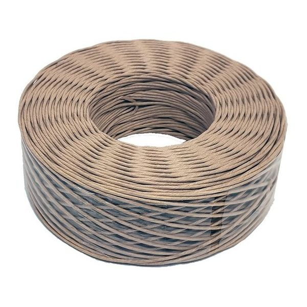 紺屋商事 紙ひも国産 #20号(約2.5mm)100m 茶色 00150201 1巻 64-9606-95（直送品）