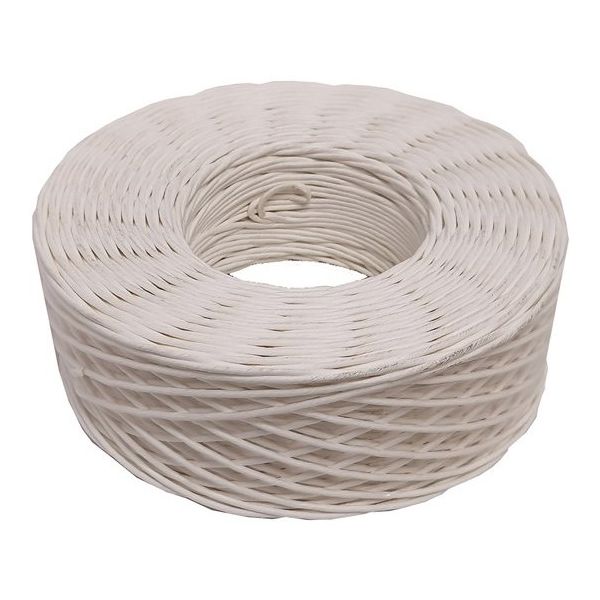 紺屋商事 紙ひも国産 #20号(約2.5mm)100m 白色 00150202 1巻 64-9607-02（直送品）