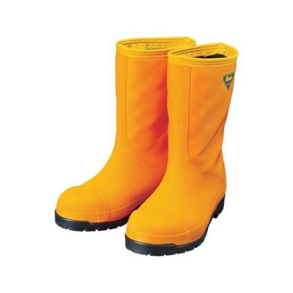 シバタ工業 冷蔵庫用長靴ー40°C NR031 27.0 オレンジ NR031-27.0 1足 62-2551-25（直送品）