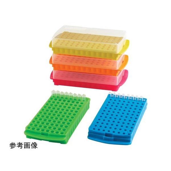 Fisherbrand(TM) 96ウェルリバーシブルチューブラック アソート 1個×5個入 11728174 1セット(5個)（直送品）