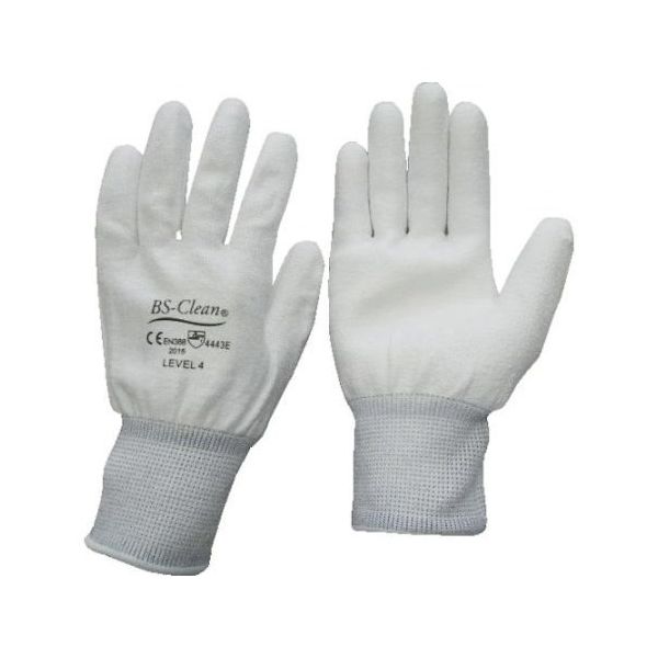 ブラストン クリーンルーム用耐切創手袋 レベル4 Sサイズ BSC85417S 1双 65-2568-96（直送品）
