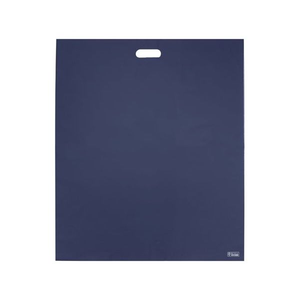 アズワン 梨地ソフトポリ袋 3L ネイビー 50枚入 65-8100-56 1袋(50枚)（直送品）