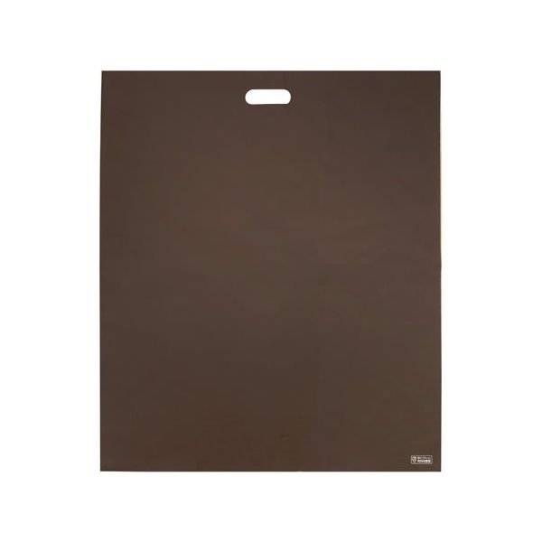 アズワン 梨地ソフトポリ袋 3L ブラウン 50枚入 65-8100-57 1袋(50枚)（直送品）