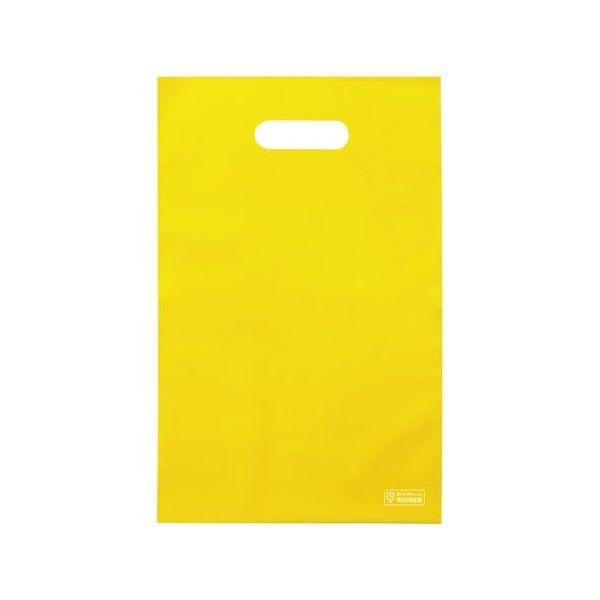 アズワン 梨地ソフトポリ袋 S イエロー 100枚入 65-8100-33 1袋(100枚)（直送品）