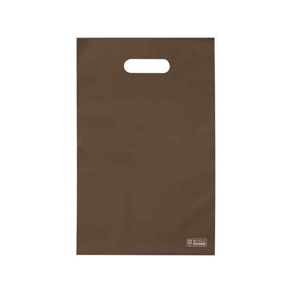 アズワン 梨地ソフトポリ袋 S ブラウン 100枚入 65-8100-36 1袋(100枚)（直送品）