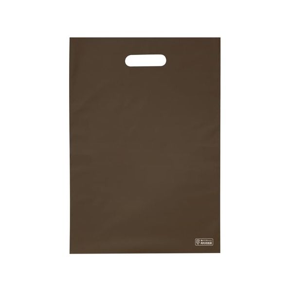 アズワン 梨地ソフトポリ袋 M ブラウン 100枚入 65-8100-42 1袋(100枚)（直送品）