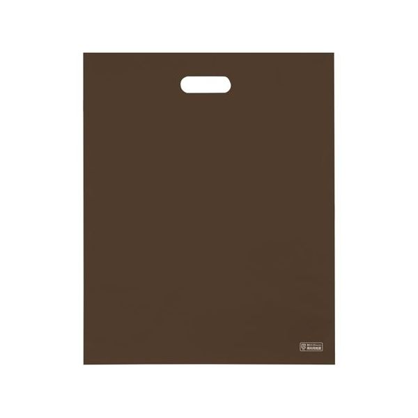 アズワン 梨地ソフトポリ袋 L ブラウン 50枚入 65-8100-48 1袋(50枚)（直送品）