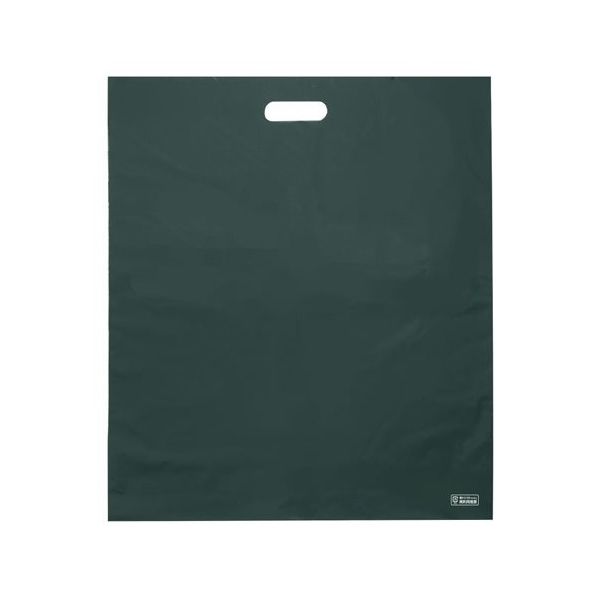 アズワン 梨地ソフトポリ袋 LL ディープグリーン 50枚入 65-8100-55 1袋(50枚)（直送品）