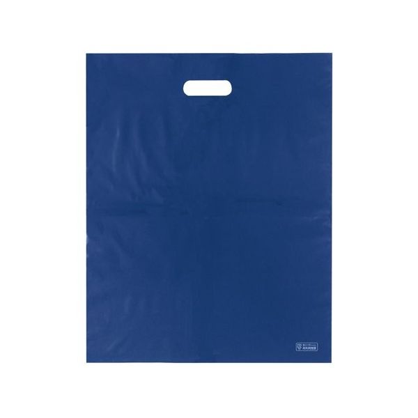 アズワン ポリ袋ハード L ネイビー 50枚入 65-8100-69 1袋(50枚)（直送品）