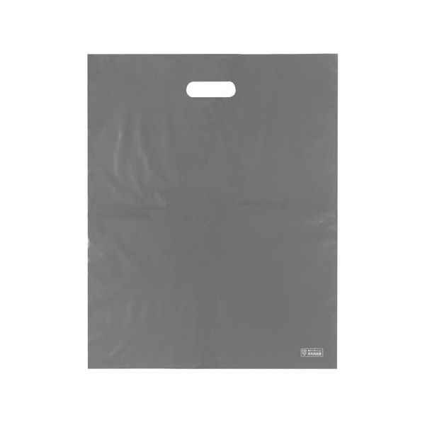 アズワン ポリ袋ハード L グレイ 50枚入 65-8100-72 1袋(50枚)（直送品）