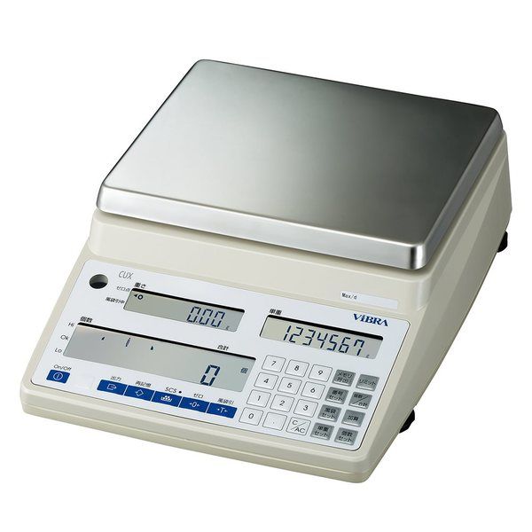 新光電子 個数はかり 中国語版校正証明書付 CUX12K 1個 3-6380-15-57（直送品）