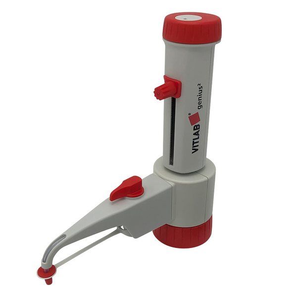 VITLAB ボトルトップディスペンサー(ジーニアス2) 0.2~2.0mL JCSS校正証明書付 1625503 1個（直送品）