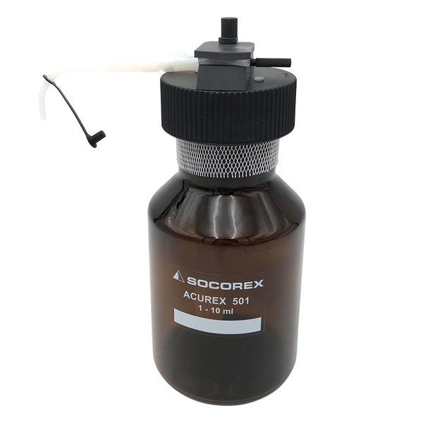 ソコレックス アキュレックスディスペンサー SOCOREX 分注量1~10mL JCSS校正証明書付 501.101 1個（直送品）