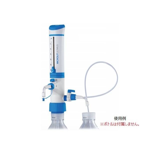 Microlit ボトルトップディスペンサー 吸引ノズル・泡抜機構付 JCSS校正証明書付 ULT30 1個 3-5996-04-24（直送品）