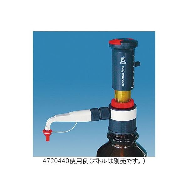 BRAND ボトルディスペンサー Seripettor Pro 容量1~10mL 目盛0.2