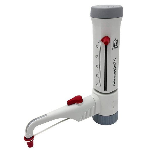 ボトルトップディスペンサー Dispensette???? S アナログ 5~50mL JCSS校正証明書付 4600161 1個（直送品）