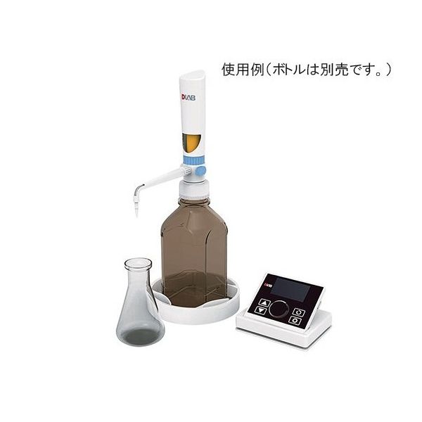 DLAB ボトルトップディスペンサー 電動タイプ 0.1~99.9mL JCSS校正証明書付 dFlow 1個 3-7031-01-24（直送品）