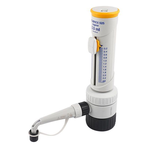 キャリブレックスディスぺンサー Calibrex(TM) 525 容量 0.25~2.5mL JCSS校正証明書付 525.002.5 1個（直送品）