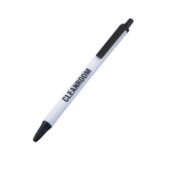 アズワン クリーンルームペン(クリックタイプ)黒 10本入 89260-592 1袋(10本) 3-584-12（直送品）
