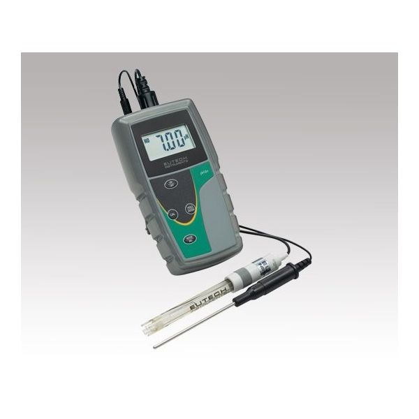 EUTECH ラコムテスターハンディタイプpH計 校正証明書付 ECPH602PLUSK 1台 1-4720-04-20（直送品） 58,698円