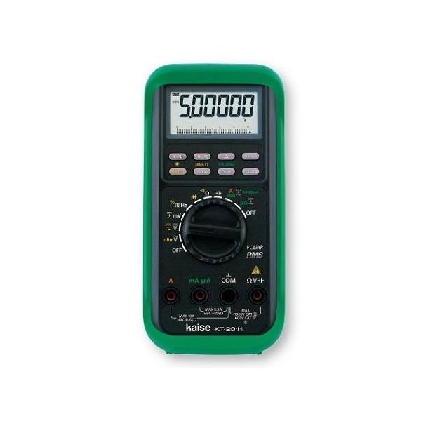 カイセ デジタルマルチメーター JCSS校正 KT-2011 1台 1-8717-01-24（直送品）