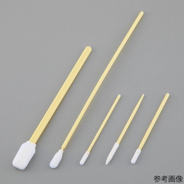 アズワン クリーンルームスワブ 4×4×12.5mm 100本×20袋入 LTO70R20 1箱(2000本) 4-5484-05（直送品）