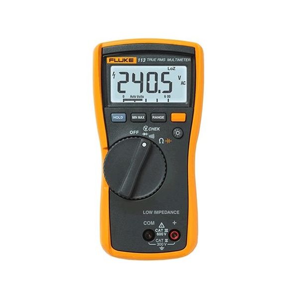 テクトロニクス&フルーク デジタルマルチメーター JCSS校正付 FLUKE-113 1個 64-7717-73-24（直送品）