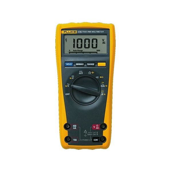 テクトロニクス&フルーク デジタルマルチメーター JCSS校正付 FLUKE-175 1個 64-7717-78-24（直送品）