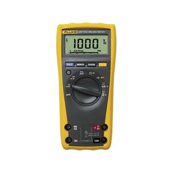 テクトロニクス&フルーク デジタルマルチメーター JCSS校正付 FLUKE-177 1個 64-7717-79-24（直送品）