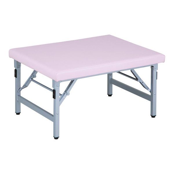 アズワン チェアベッド 850×590×410mm ピーチ Bench-P 1個 9-1374-03（直送品）