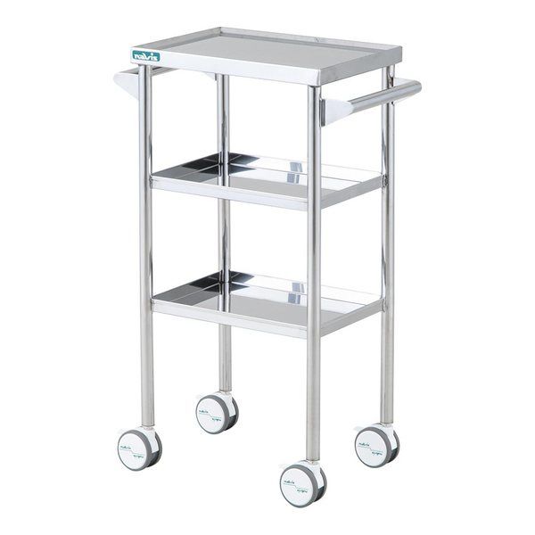 アズワン ステンレスワゴン(3段)714×400×800mm TE-603HD 1個 9-1310-02（直送品）