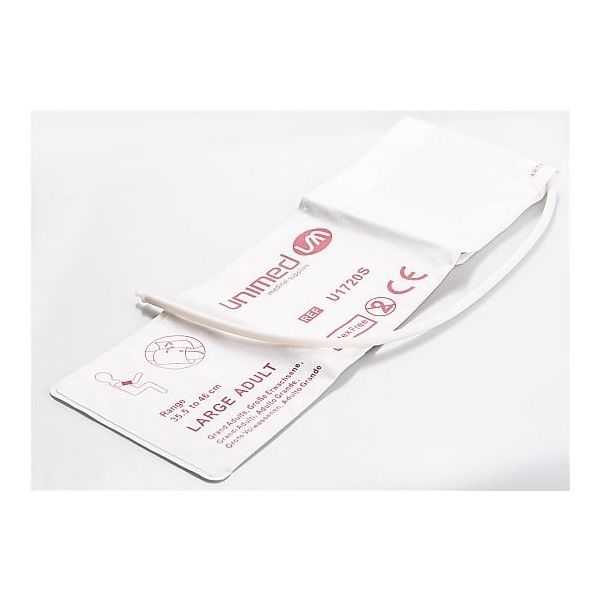 アズワン ディスポーザブル血圧計カフ 成人用(大) 35.5~46cm 5枚入 U1720S-C12 1箱(5枚) 8-656-05（直送品）