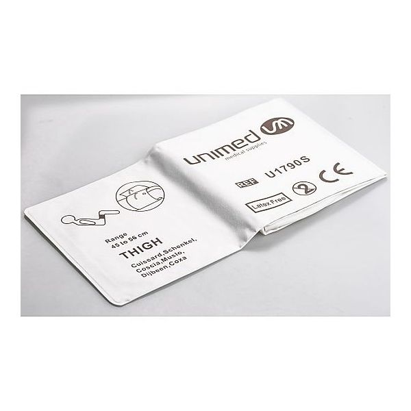 アズワン ディスポーザブル血圧計カフ 大腿部用 45~56cm 5枚入 U1790S-C12 1箱(5枚) 8-656-06（直送品）