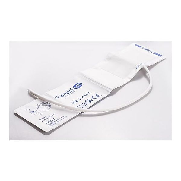 アズワン ディスポーザブル血圧計カフ 成人用(中) 27.5~36.5cm 5枚入 U1740S-C17 1箱(5枚) 8-656-10（直送品）