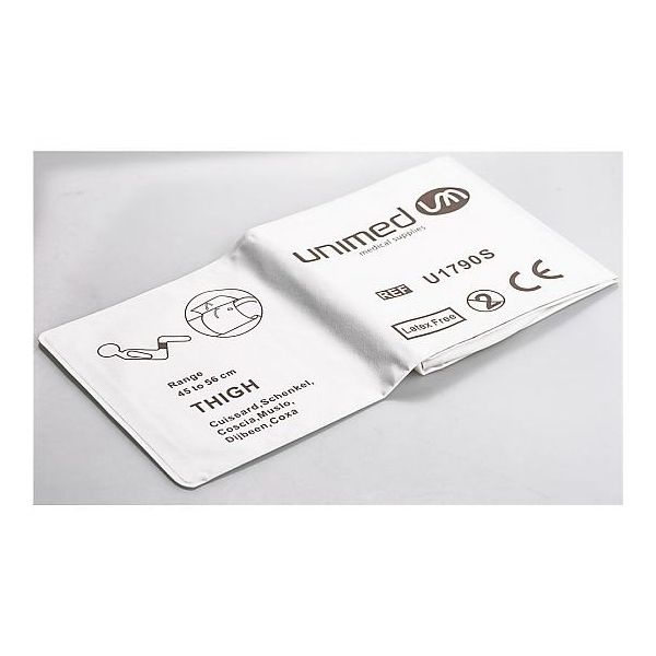 アズワン ディスポーザブル血圧計カフ 大腿部用 45~56cm 5枚入 U1790S-C17 1箱(5枚) 8-656-12（直送品）